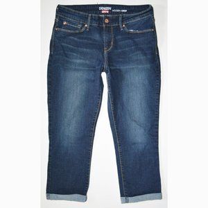 Levis Denizen Blue Jeans Modern Crop
